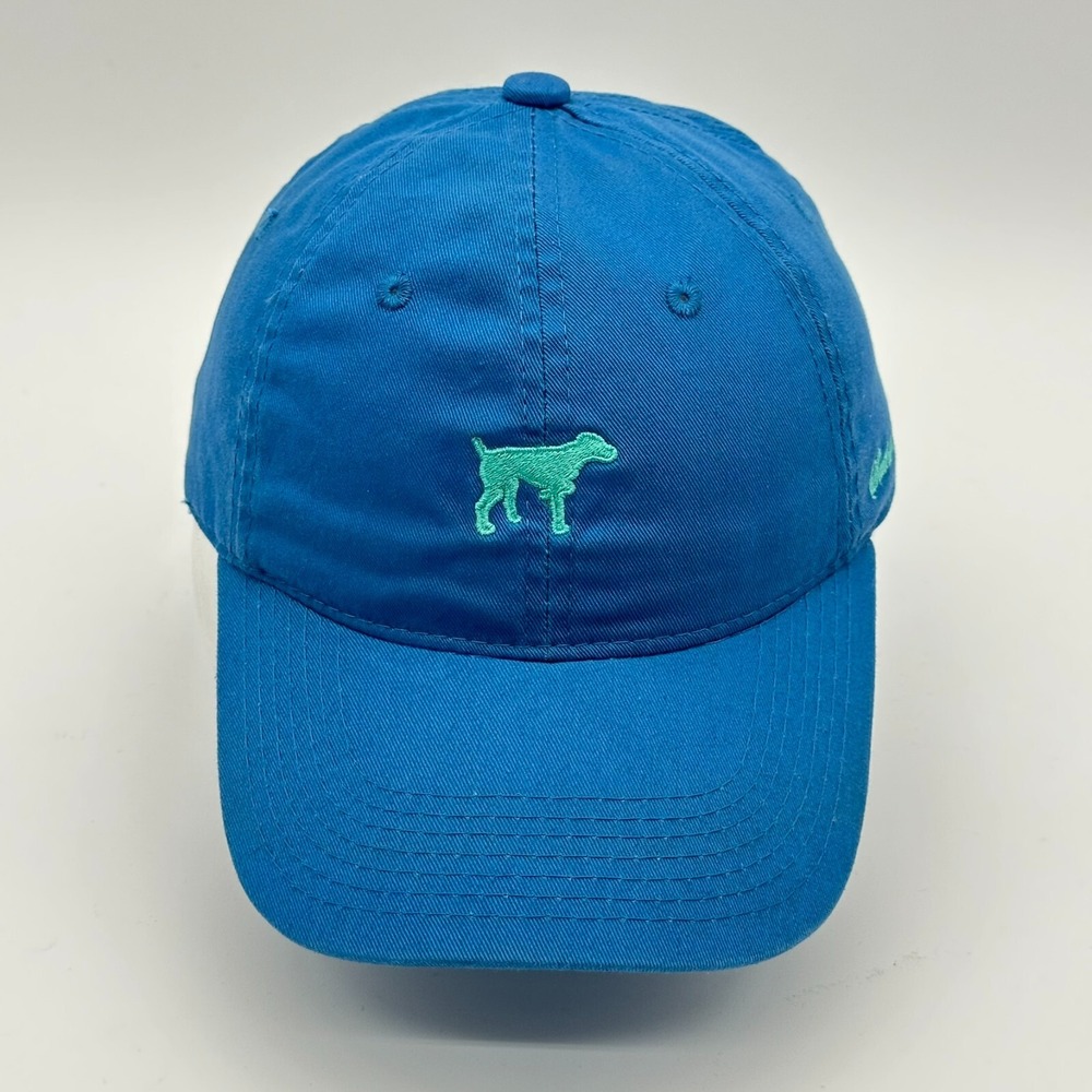 Southern Point Co. Cap Men's One Size Blue 100% Cotton Adjustable Back 6-Panel